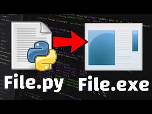 تحويل كود بايثون الى برنامج تنفيذي - .py to .exe