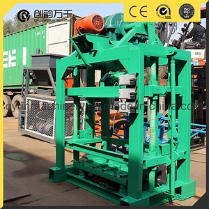 [Hot Item] Qt4-40 Manual Small Stationary Cocrete Block Making Machine for Small Scale Factory