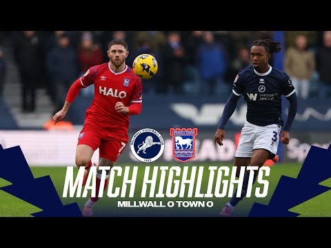 HIGHLIGHTS | MILLWALL 0 TOWN 0