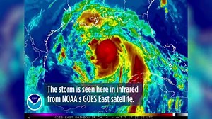 31K views · 320 reactions | The category 1 hurricane was seen as it approached the Gulf Coast of the United States on Oct. 7, 2017 by NOAA’s GOES 16 and GOES East satellites. | Space.com | Facebook