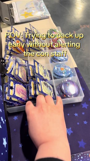 Packing Up at Comic Con: The Artist's Struggle