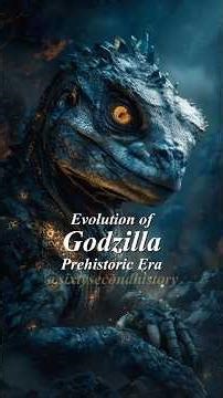 The crazy evolution of Godzilla #godzilla #godzillavskong #evolution #monster #dinosaur