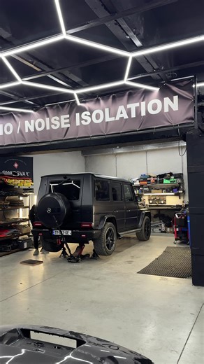 Soundproofing the G-Class in Tbilisi, Georgia