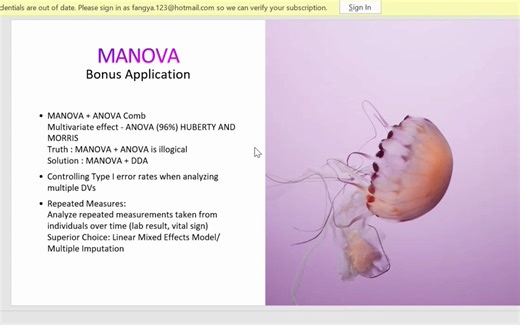 MANOVA 多元方差分析用法