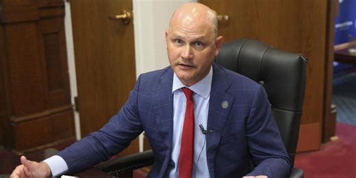 Secretary of State Scott Schwab announces bid for Kansas governor