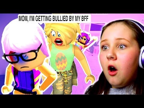 i Showed My BFF HOW RICH I AM! She Got Jealous & Bullied Me!! Roblox Bloxburg Roleplay