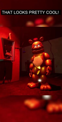 FREDBEAR SHOWS ME A COOL THING! #helloneighbor #shorts #gaming #freddyfazbear