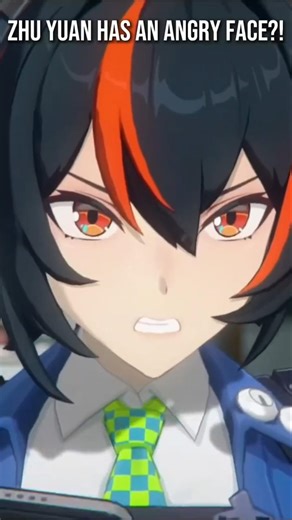 Zhu Yuan Angry Face is REAL?!? 😭 #zenlesszonezero #cissia