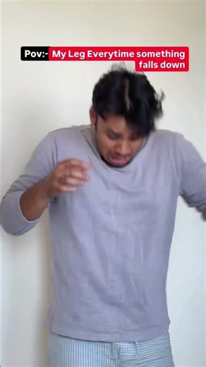 POV: My Leg Automatically Saves Everything From Falling 😭 | Relatable Desi Comedy