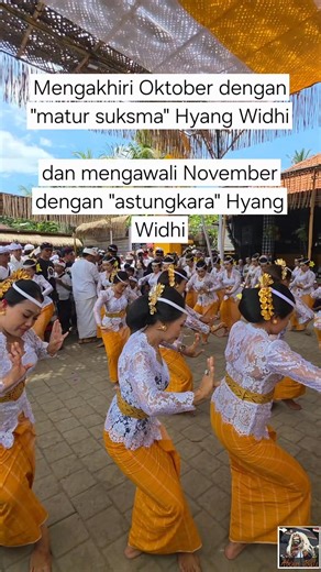 Mengakhiri september dengan "matur suksma" Hyang Widhi dan mengawali oktober dengan "astungkara" Hyang Widhi #hindu #bali #budaya #november | Tentang Bali