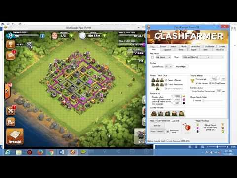 How to Use clash farmer bot for clash of clans on your laptop or desktop?