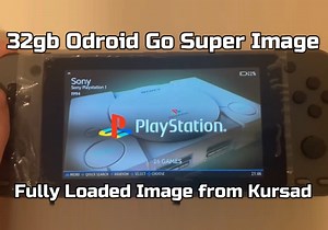32gb Fully Loaded Odroid Go Super build from Kursad