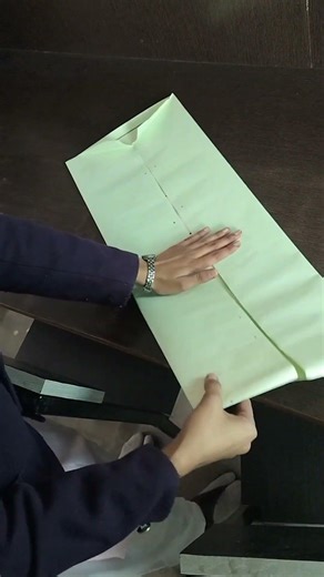 How to fold chart paper for adjusting in file 🗃️#bscnursing #medicalstudent