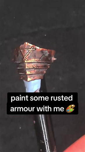 Painting Rusted Armor Miniatures for Warhammer