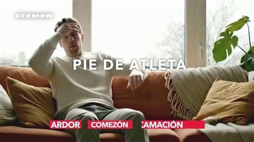 Derman TV Spot, 'Pie de atleta'