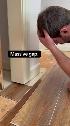 How to Handle Large Gaps Between Floor and Door Trim