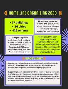 Organizing — HOME Line