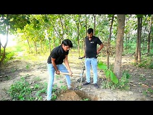 How to use Nokta Simplex whp gold detector machine in live demo ground test