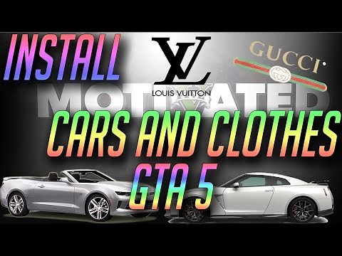 HOW TO INSTALL CAR MODS & CLOTHES MODS EASY STEPS - OPENIV -PC Mods Only