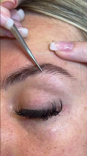 Eyebrow Extensions Tutorial #eyebrows #eyebrowtutorial