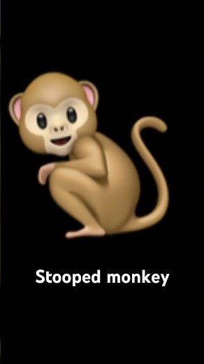 Stooped monkey logo 1999