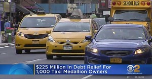 $225 million in debt relief for 1,000 taxi medallion owners
