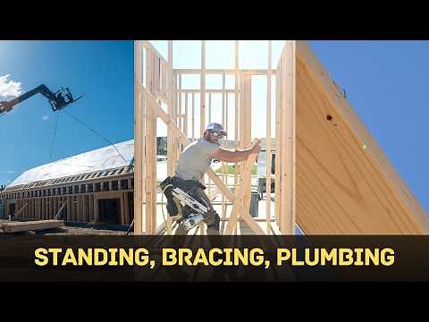 How to Stand, Brace, and Plumb Walls | Framing Essentials