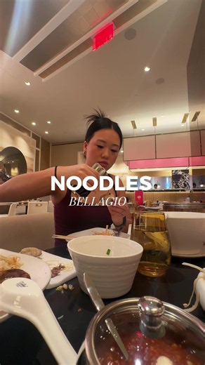 Noodles at the Bellagio #lasvegas #bellagio #asianfood #lasvegasfood @Bellagio Las Vegas