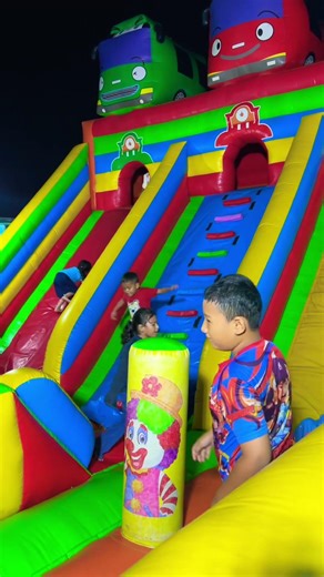 The Excitement of the Balloon Palace at Night 🥰🥰