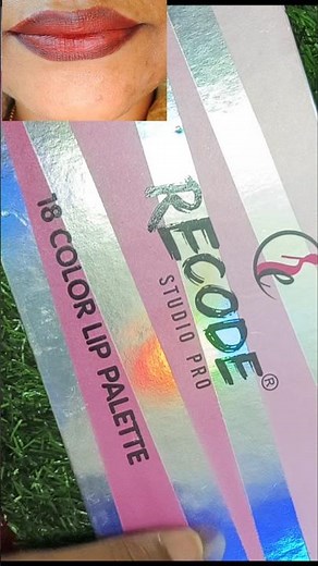 Record lipstick# palette colour#mixing👄❤️