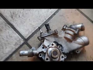 Replacing the Z12XE/Z14XE/XEP Opel water pump