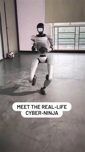 humonoid Ai powered robot Warrier is ready to dodge, Strike&spar like pro! #airobots #humanoidrobots
