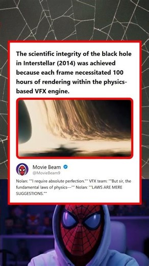 Interstellar 2014 Black Hole Required 100 Hours Per Frame for Rendering Accuracy