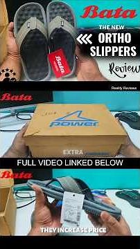 Bata Men Thong Flip Flops Slippers | Orthopedic Slippers for Joint Pain & Comfort