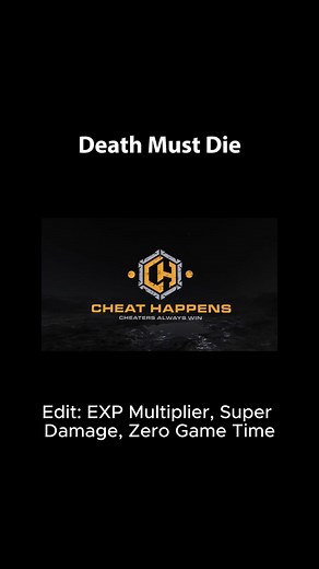 15 reactions | Death Must Die Trainer Cheats + 10 Mods EXP Multiplier, Super Damage, Zero Game Time #cheathappens #Deathmustdie #trainercheats | CheatHappens.com | Facebook