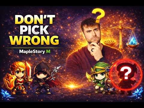 How to Pick the Right Main in MapleStory M (Without Regret)