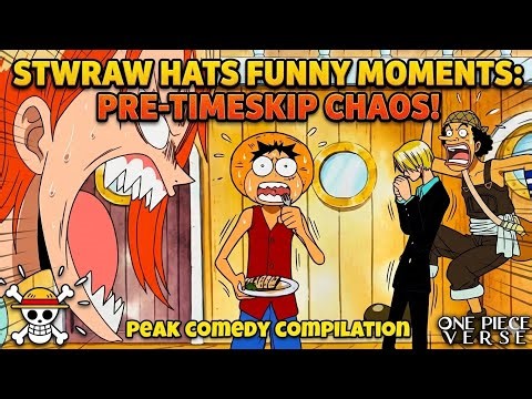 One Piece Peak Pre-Timeskip Moments Compilation | One Piece Funny Moments in English | Luffy Core