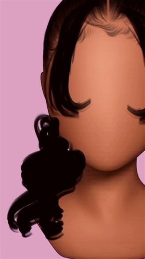 Soft Fluffy Hairstyle ✨ Procreate Hair Base Tutorial