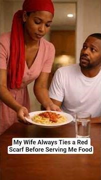 My Wife Always Ties a Red Scarf Before Serving Me Food - Part 1