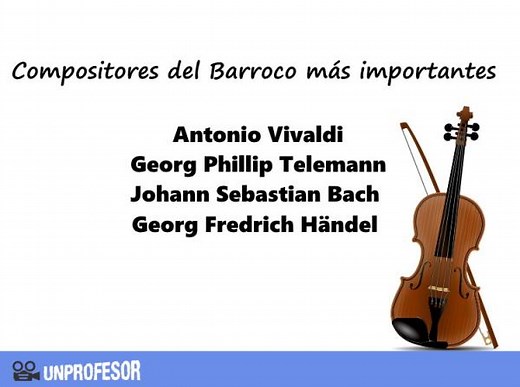 Los compositores del BARROCO más destacados - ¡¡RESUMEN CORTO!!