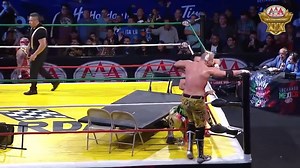 658K views · 13K reactions | Es hora de disfrutar de esta intensa lucha que se vivió en Querétaro con la gira #LuchandoPorMéxico. Psycho Clown y Pentagón Jr. vs. Sam Adonis y Daga.  Lucha Libre AAA. | Lucha Libre AAA Worldwide | Facebook