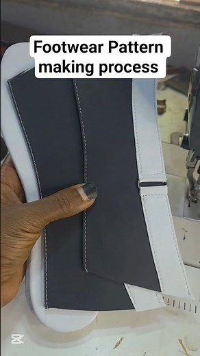 footwear pattern making process #handcraftedshoes #shoemaking #handmadeseller #shoeproduction