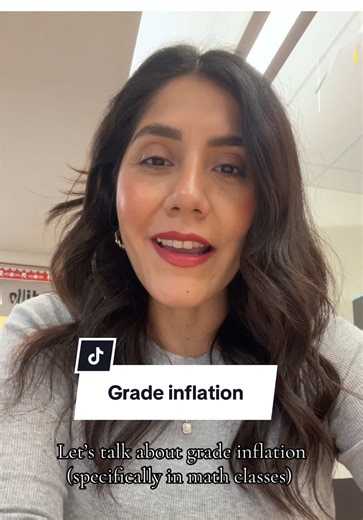 Let’s talk about grade inflations! Specifically in math classes. #teachersoftiktok #mathteacher