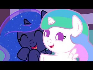 MLP Baby Comic "Princess Celestia's First Cake"