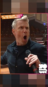 Don't let Boogie's singing put you off coming to the Forth Awards 🤣 🤯 The acts are top secret until the day…. BUT, you'll have a belter of a time 🙌🏼 | Forth 1