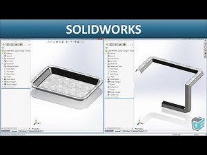 SOLIDWORKS - Swept Flange