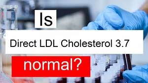 Is Serum LDL cholesterol 3.7 high, normal or dangerous? What does Serum LDL cholesterol level 3.7 mean?