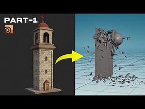 Tower Destruction In Houdini Part -1 | Houdini Tutorial | +Project File (ENG SUBS)
