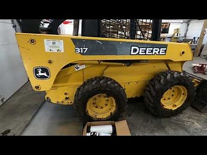Deere 317 Oil and Filter Change - Skid Steer Maintenance