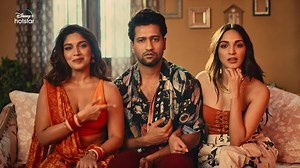 2.6M views · 47K reactions | Inki chemistry ka toh 16th December ko hi pata chalega, but can say - we are vibing well with them! #GovindaNaamMera streaming from 16th December only on Disney+ Hotstar! #GovindaNaamMeraOnHotstar Disney+ Hotstar #KaranJohar #ApoorvaMehta #AjitAndhare Vicky Kaushal Bhumi Pednekar Kiara Advani #ShashankKhaitan Viacom18 Studios #MentorDiscipleFilms Sony Music India | Dharma Productions | Facebook